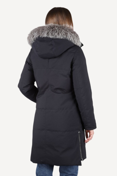 Пальто пуховое Скандия Top Arctic Goose (Женский; 46; Темно-Синий без*Меха)